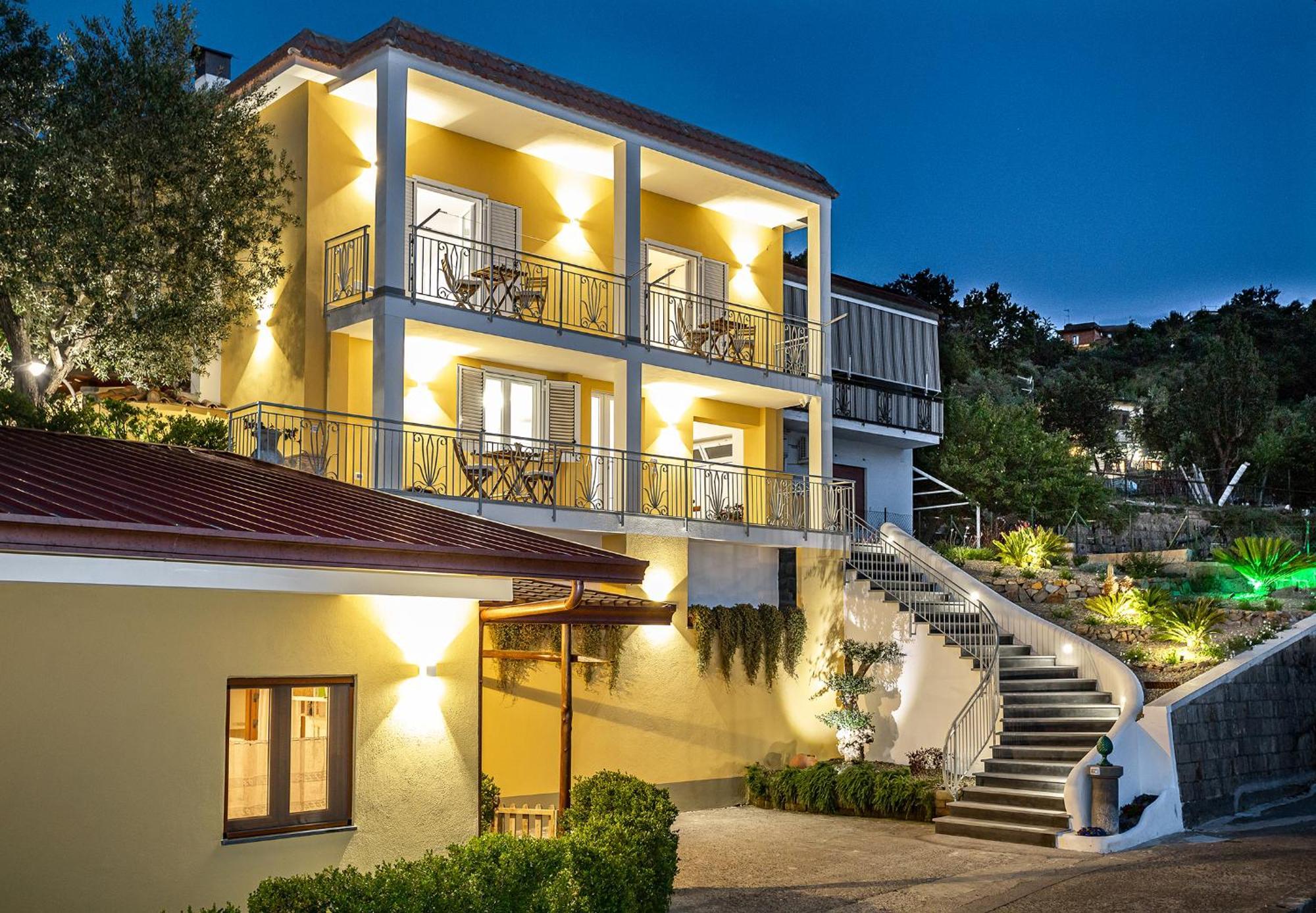 Casa La Cycas Villa Massa Lubrense Ngoại thất bức ảnh